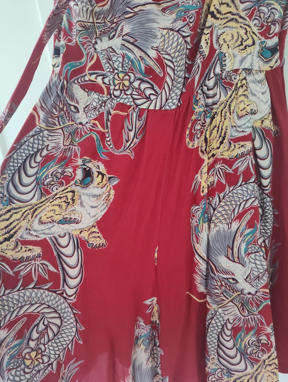 Trashy Diva Dragons and Tigers Moto Romper - Picture 4 of 7